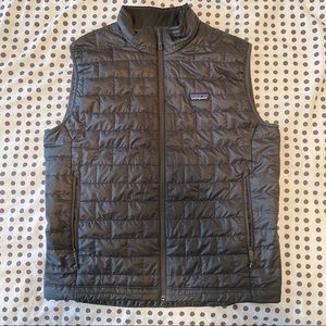 Patagonia Nano Puff Vest, Men’s Large, Gray